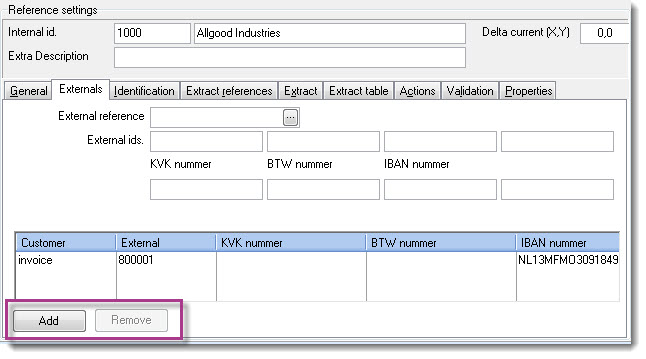 tab externals